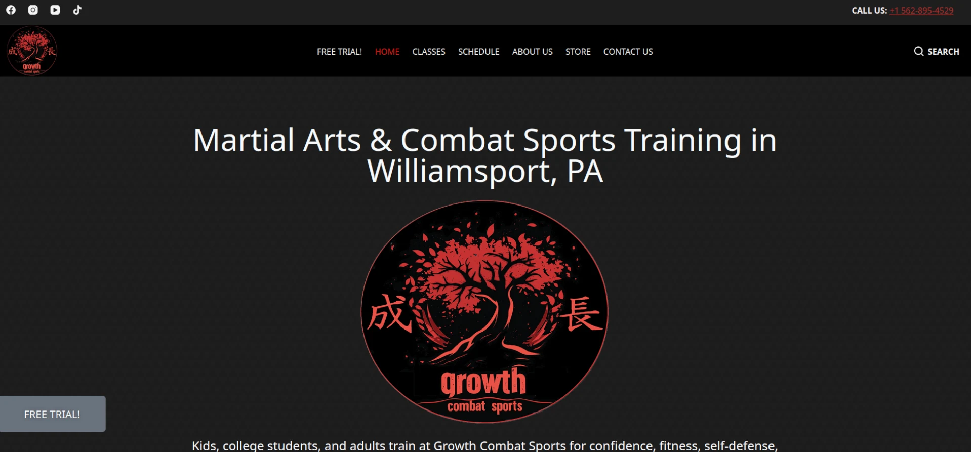 Growth Combat Sports — Home Growth Combat Sports