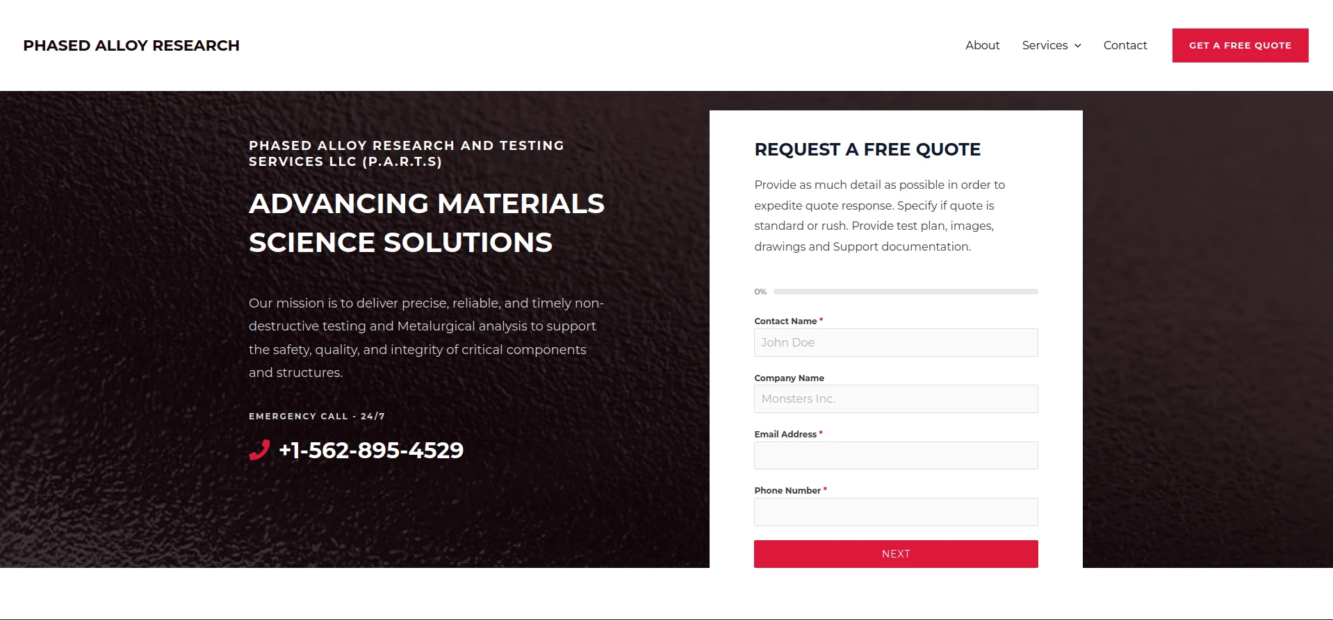 Phased Alloy — Home Phased Alloy